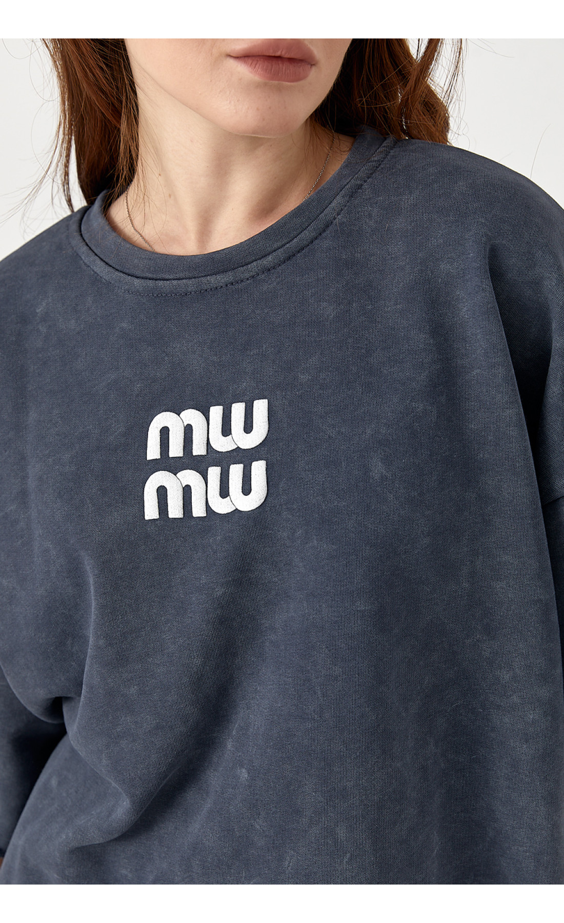 Спортивний костюм Miu Miu із шортами  темносірий колір