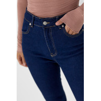 Облягаючі жіночі джинси Skinny  синій колір