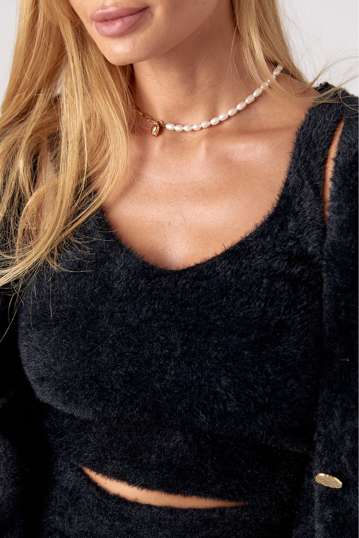 Жіночий костюмтрійка з альпаки  чорний колір