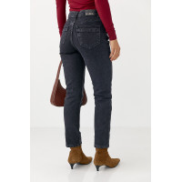 Жіночі жіночі джинси Mom Fit  чорний колір