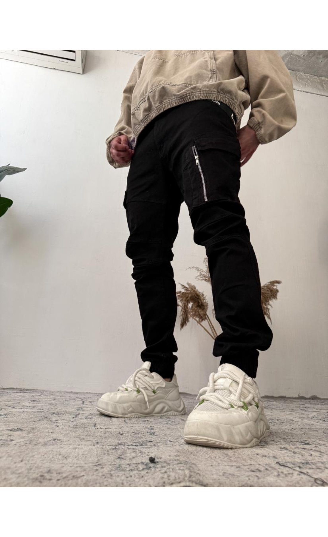 Джинси чоловічі джокери  чорного кольору