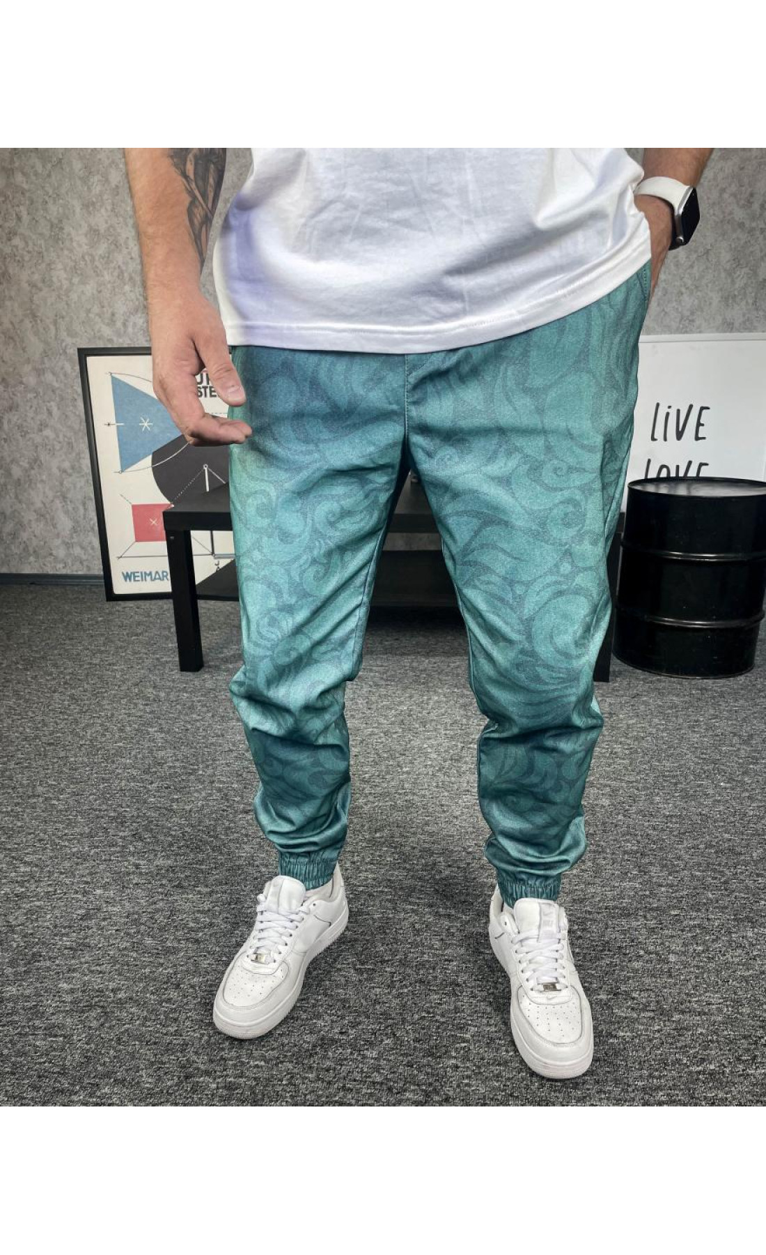 Штани джогери. карго. матеріал - бенгалін (котон)