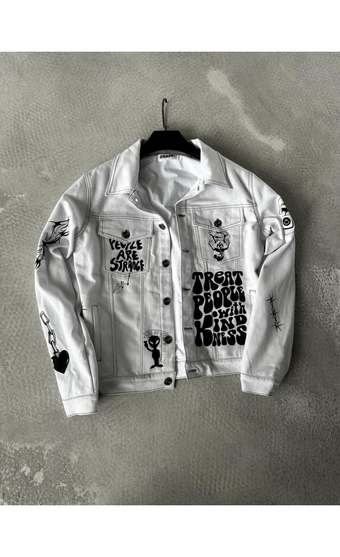 Джинсова куртка чоловіча осінь весна