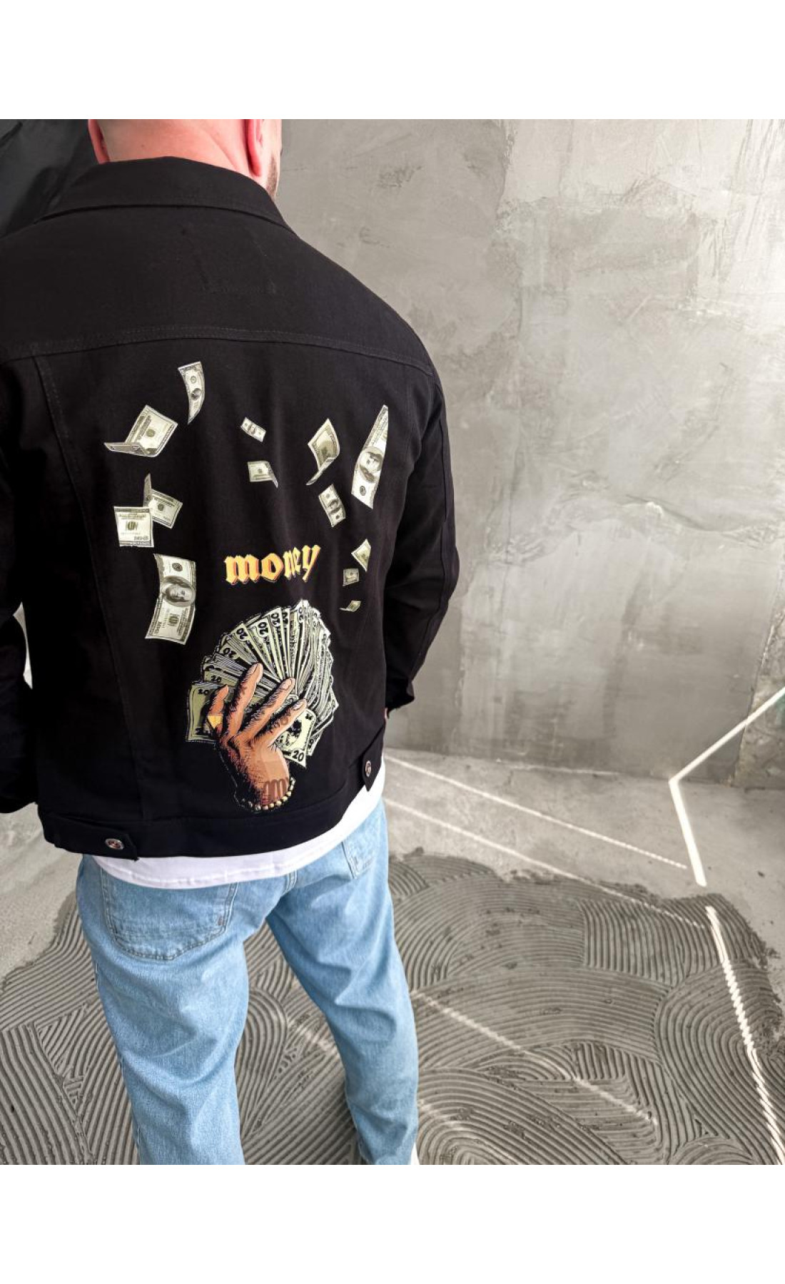 Джинсова куртка чоловіча осінь весна