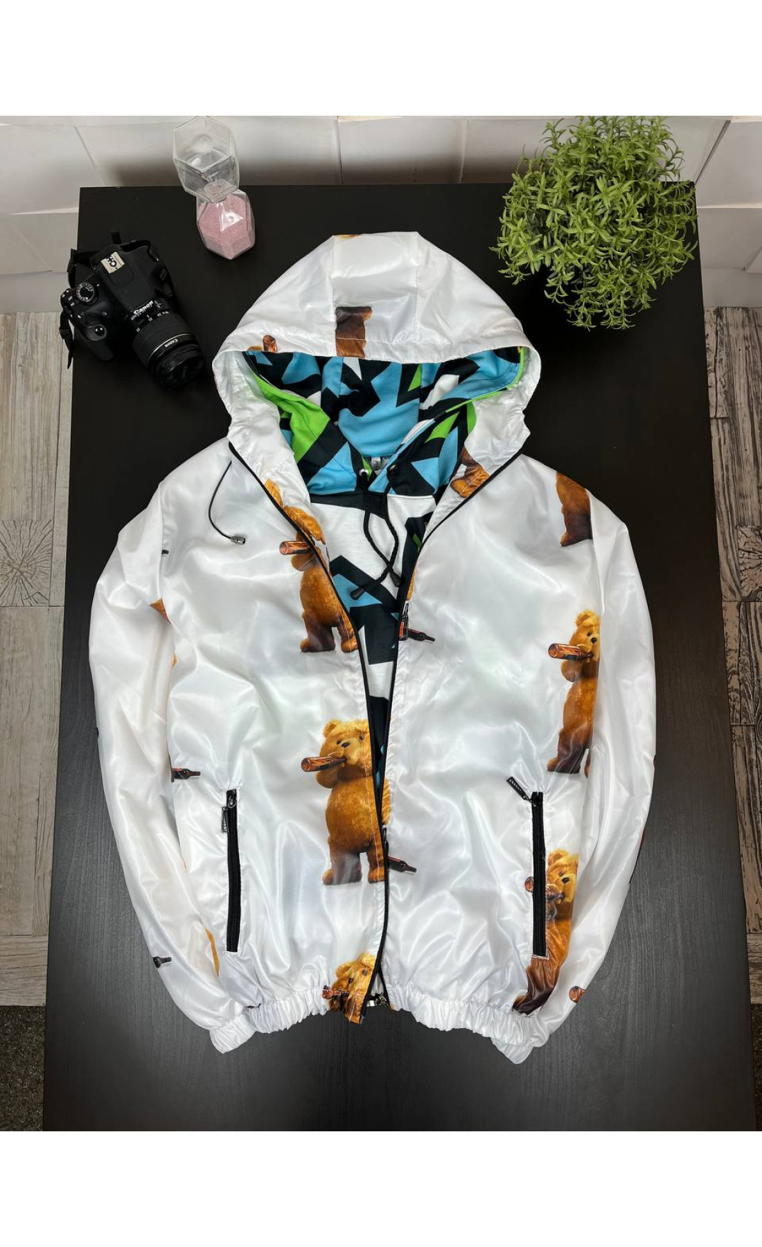 вітрівка з ведмедиком тедді