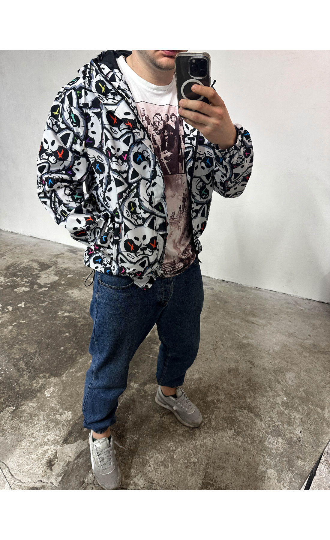 Вітрівка чоловіча вітро/вологозахисна на підкладці