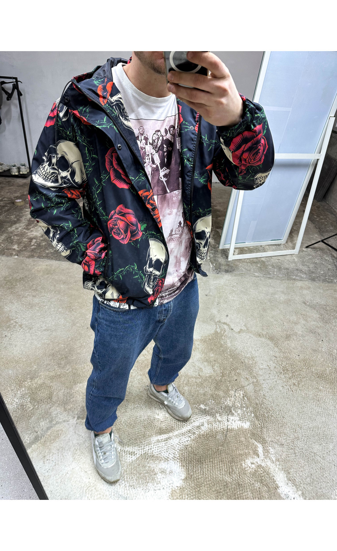 Вітрівка чоловіча вітро/вологозахисна на підкладці