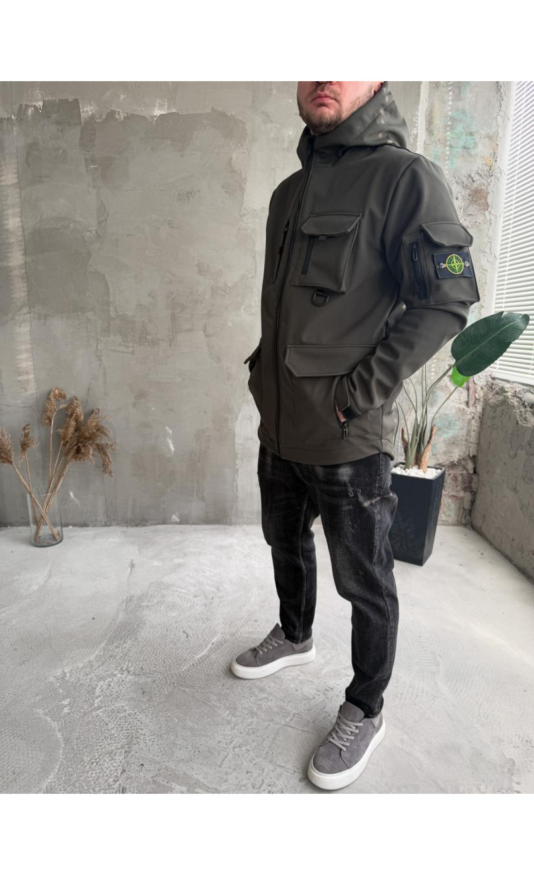 Чоловіча кофта , на флісі , турецька якість