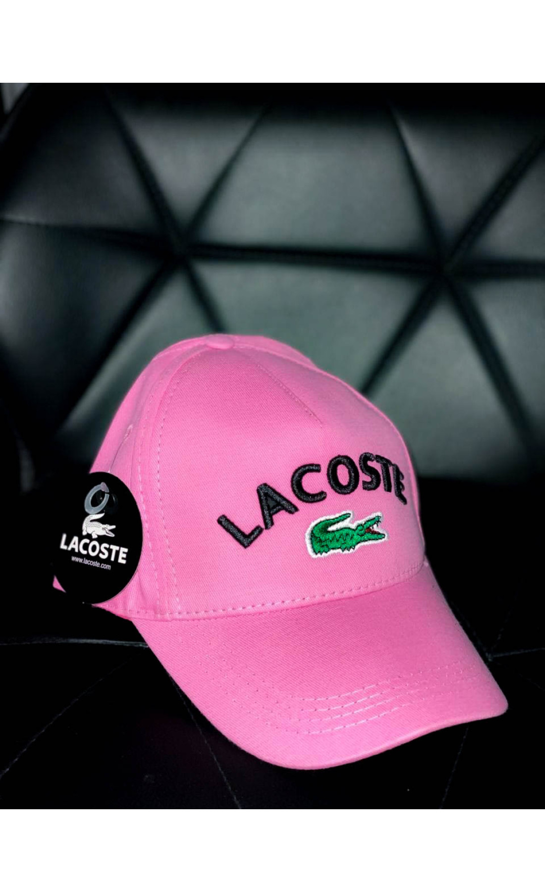 Рожева чоловіча кепка