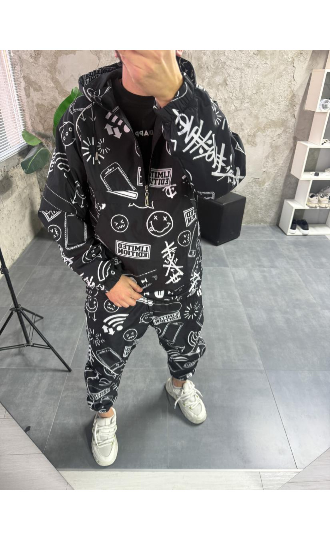 Спортивний костюм анорак штани плащівка