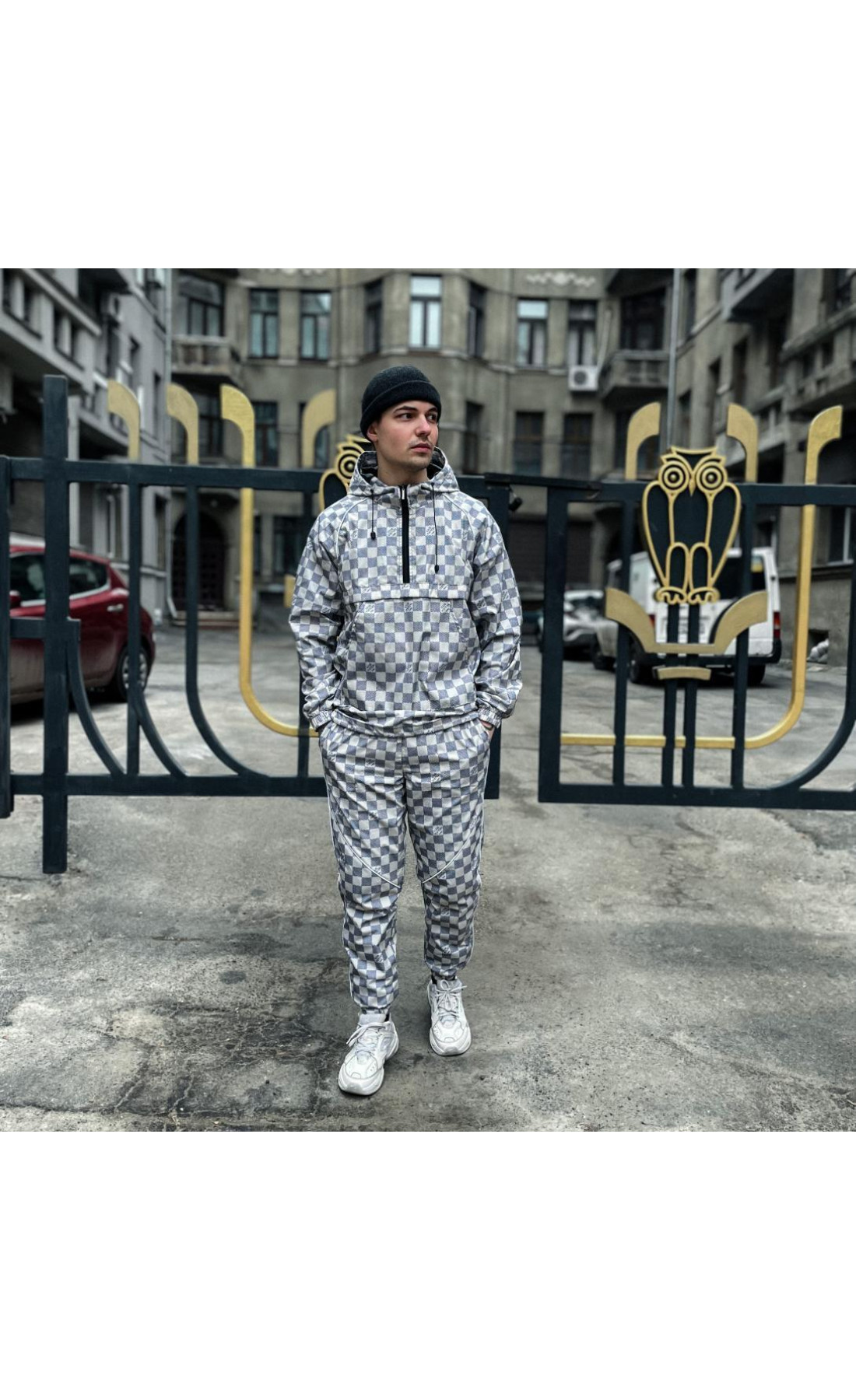 Плащовковий спортивний костюм (анорак + штани)