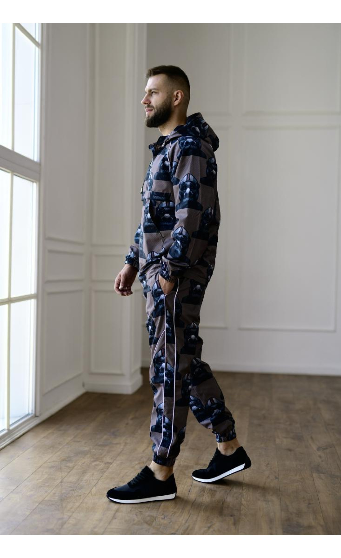 Плащовковий спортивний костюм (анорак + штани)