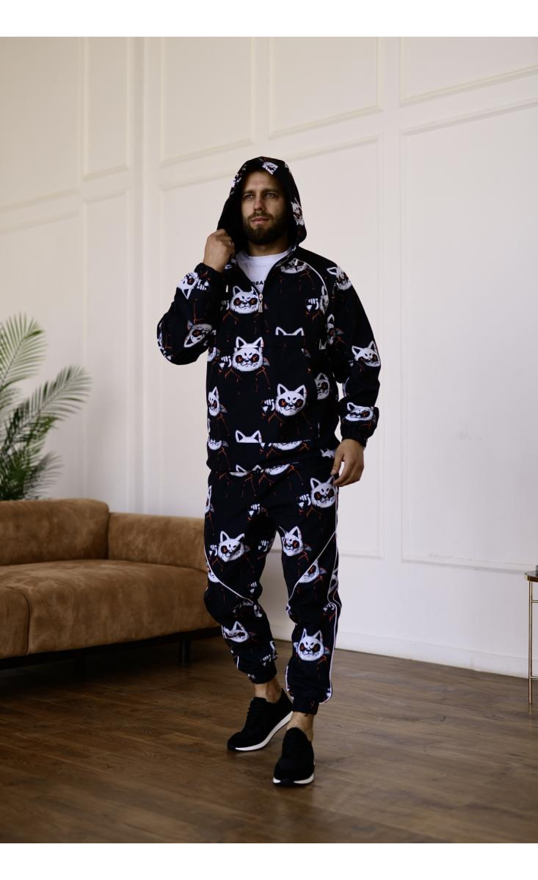 Спортивний костюм з плащівки (анорак + штани)