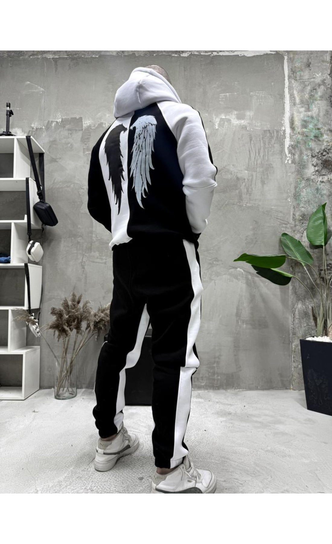 Спортивний костюм утеплений чоловічий худі штани на флісі