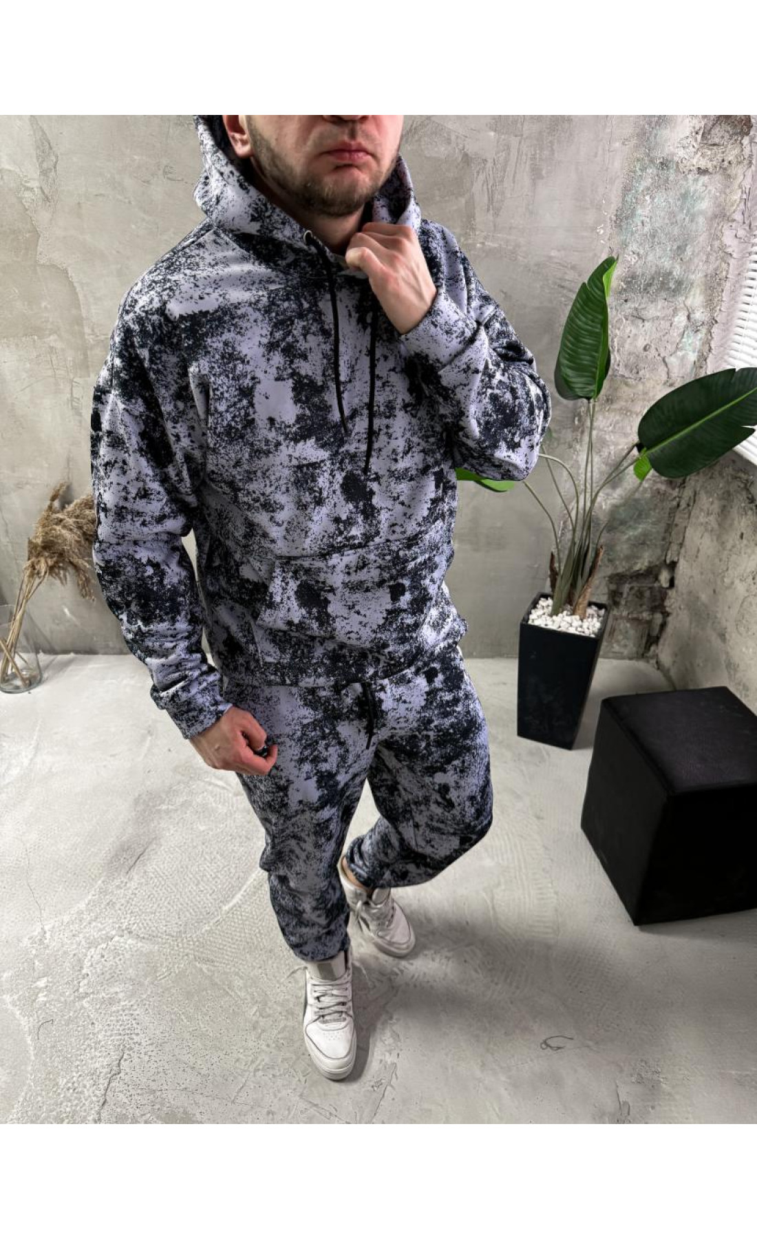 Спортивний костюм утеплений чоловічий зима осінь худі штани