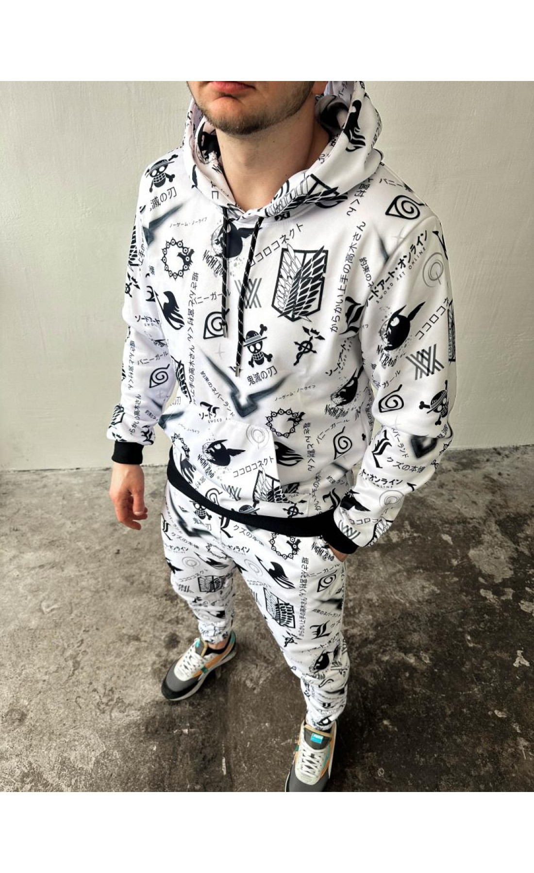 Теплий спортивний костюм худі+штани чоловічий