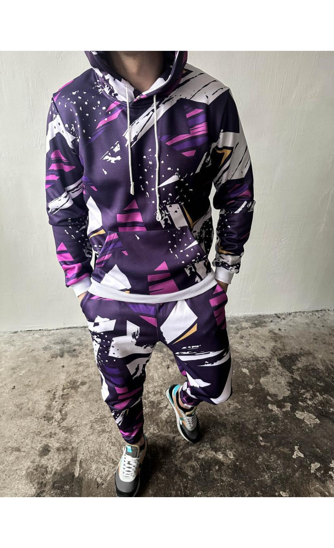 Теплий спортивний костюм худі+штани чоловічий