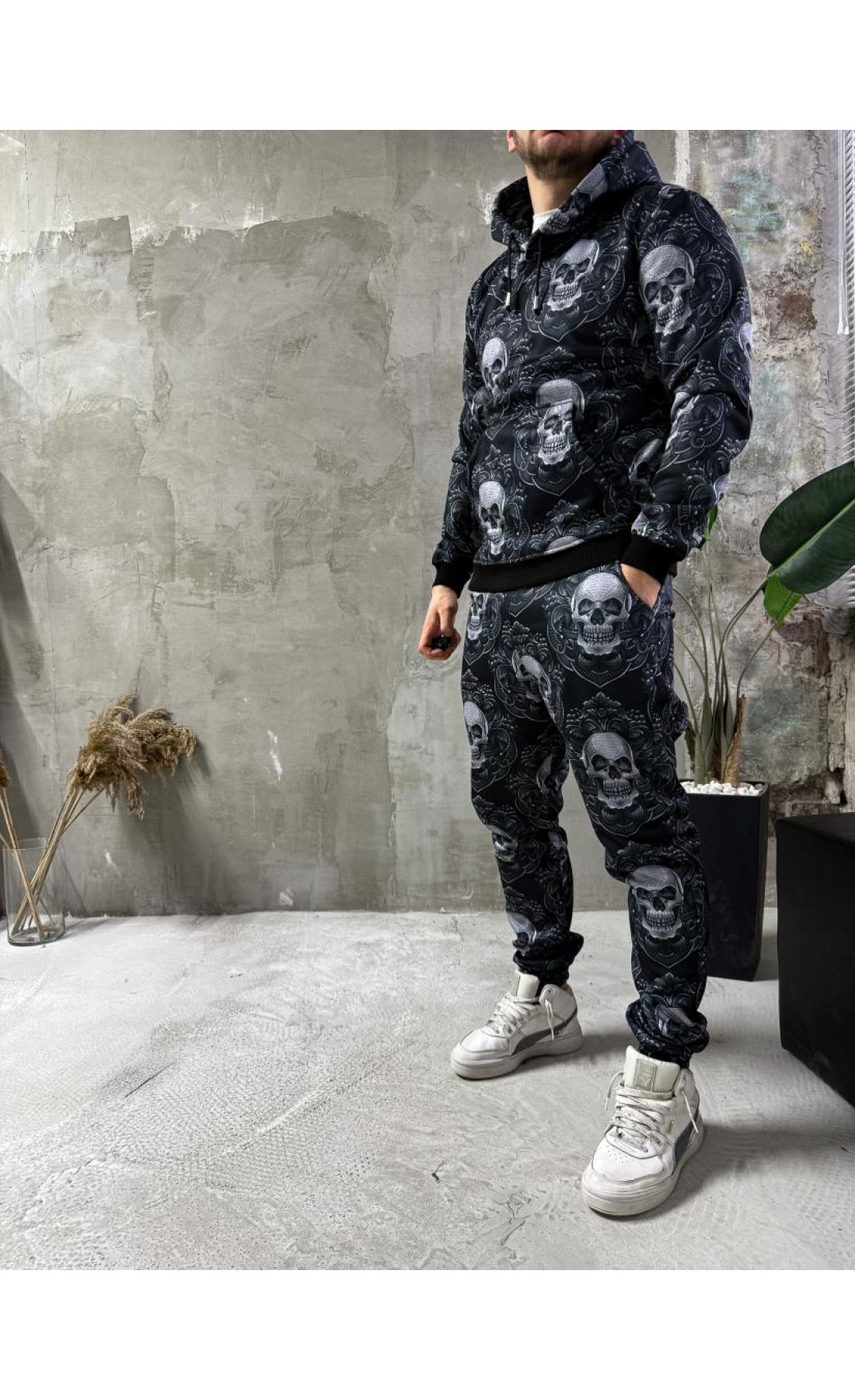 Спортивний костюм утеплений чоловічий на флісі