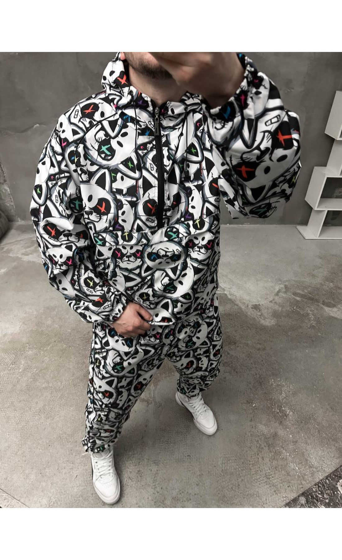 Анорак+штани. матеріал - вітро/вологозахисна плащівка (всередині підкладка)