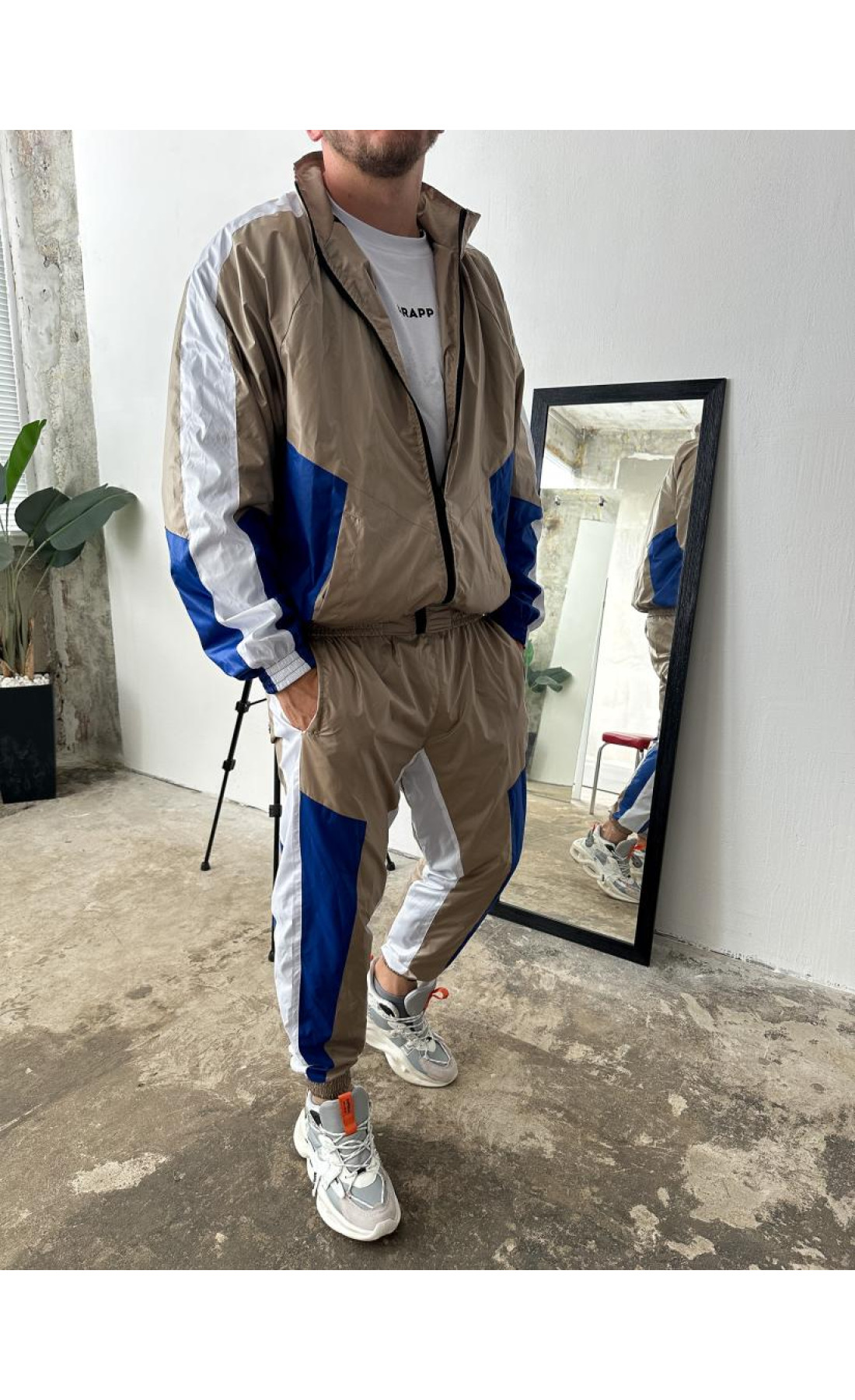 Спортивний костюм чоловічій платівка осінь весна