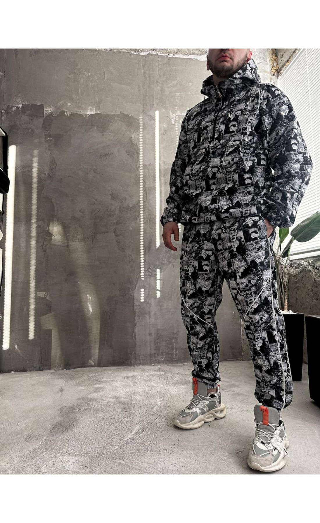 Спортивний костюм плащівка чоловічий