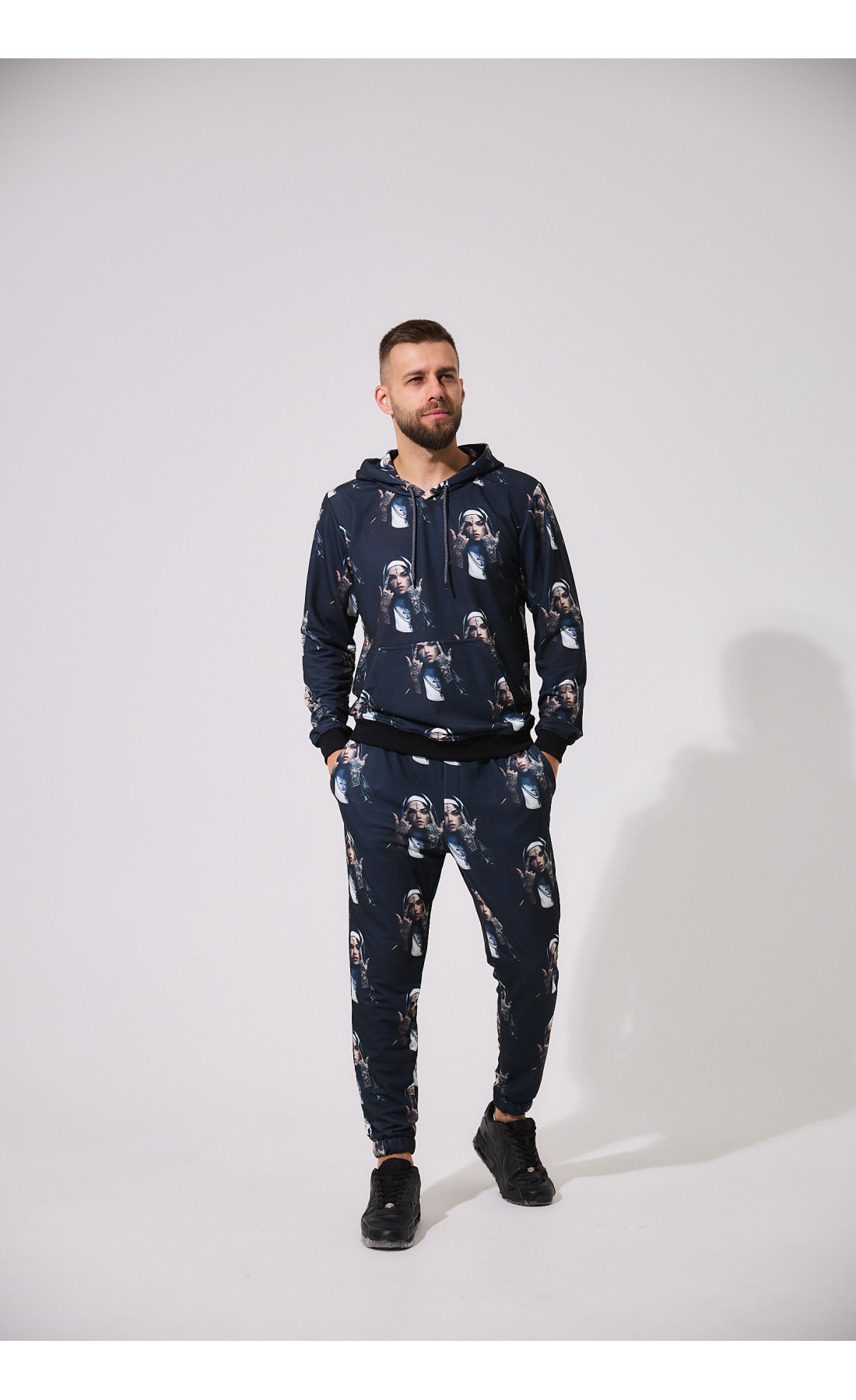 Костюм чоловічий не утеплений стильний худі штани