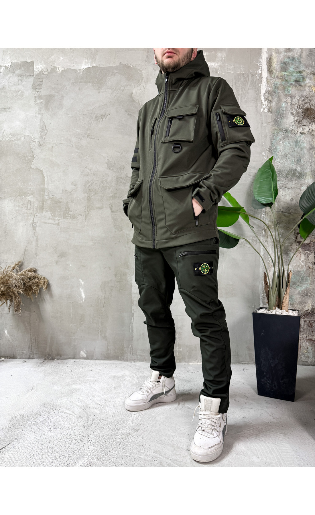 Костюм soft shell утеплений патч зима весна