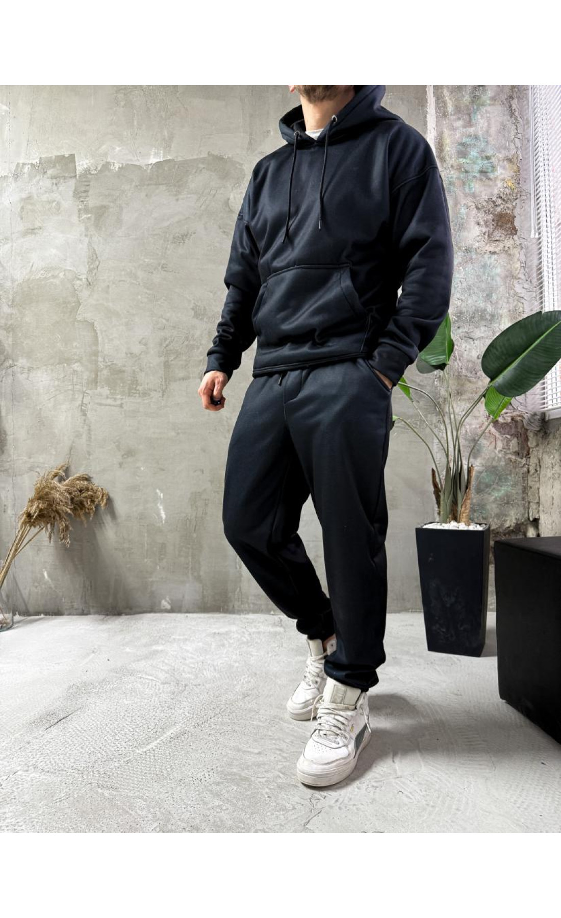 Спортивний костюм утеплений чоловічий зима осінь худі штани