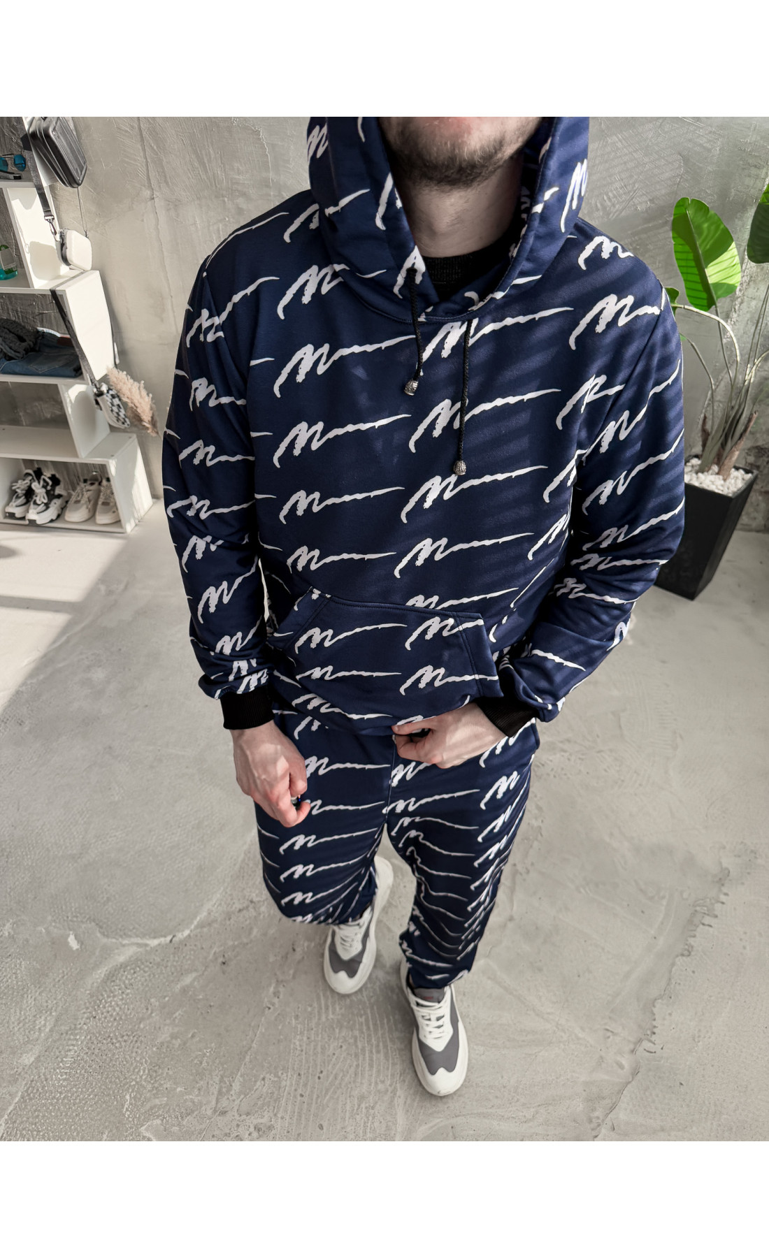 Костюм не утеплений худі штани чоловічий