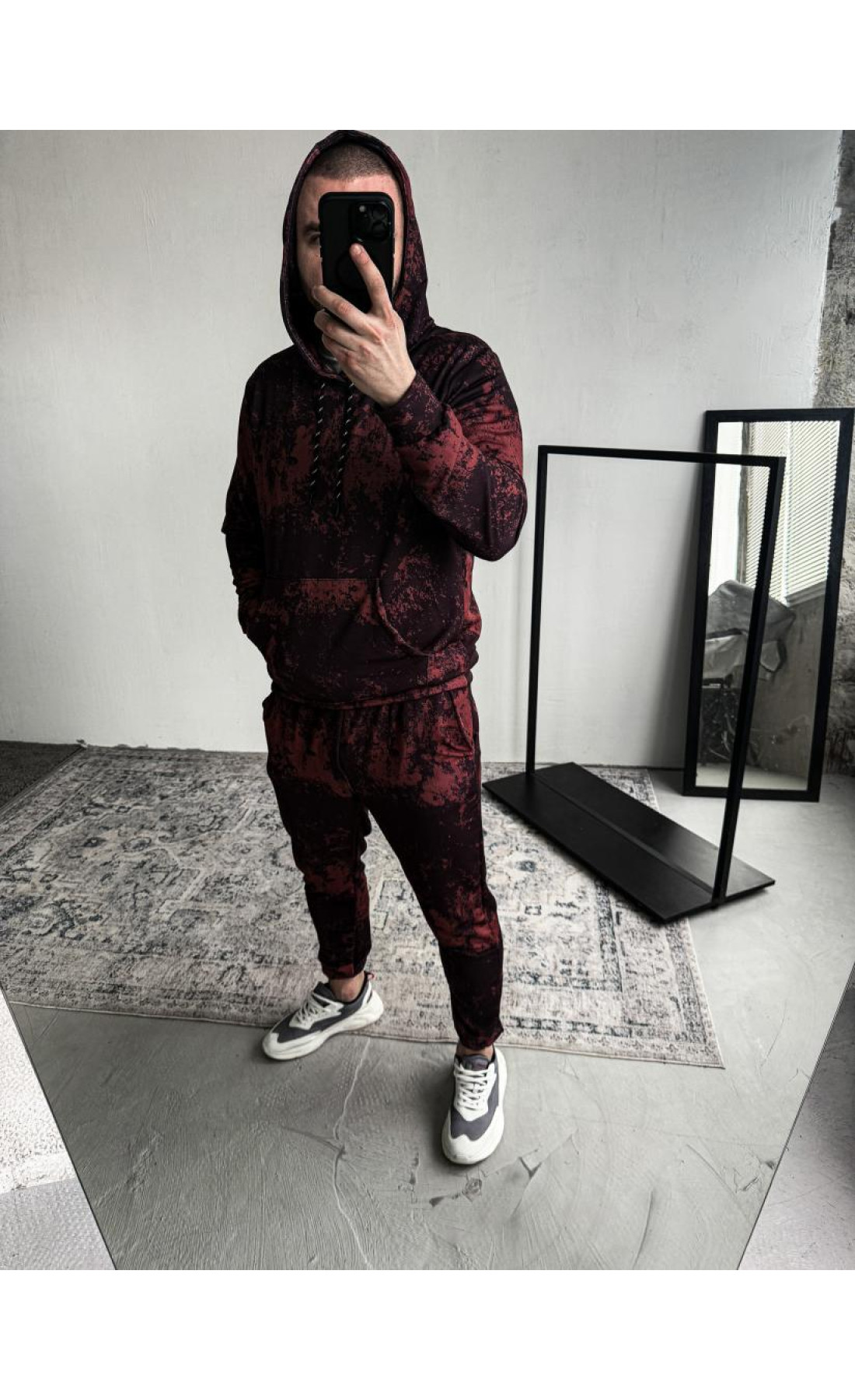 Костюм худі штани чоловічий не утеплений