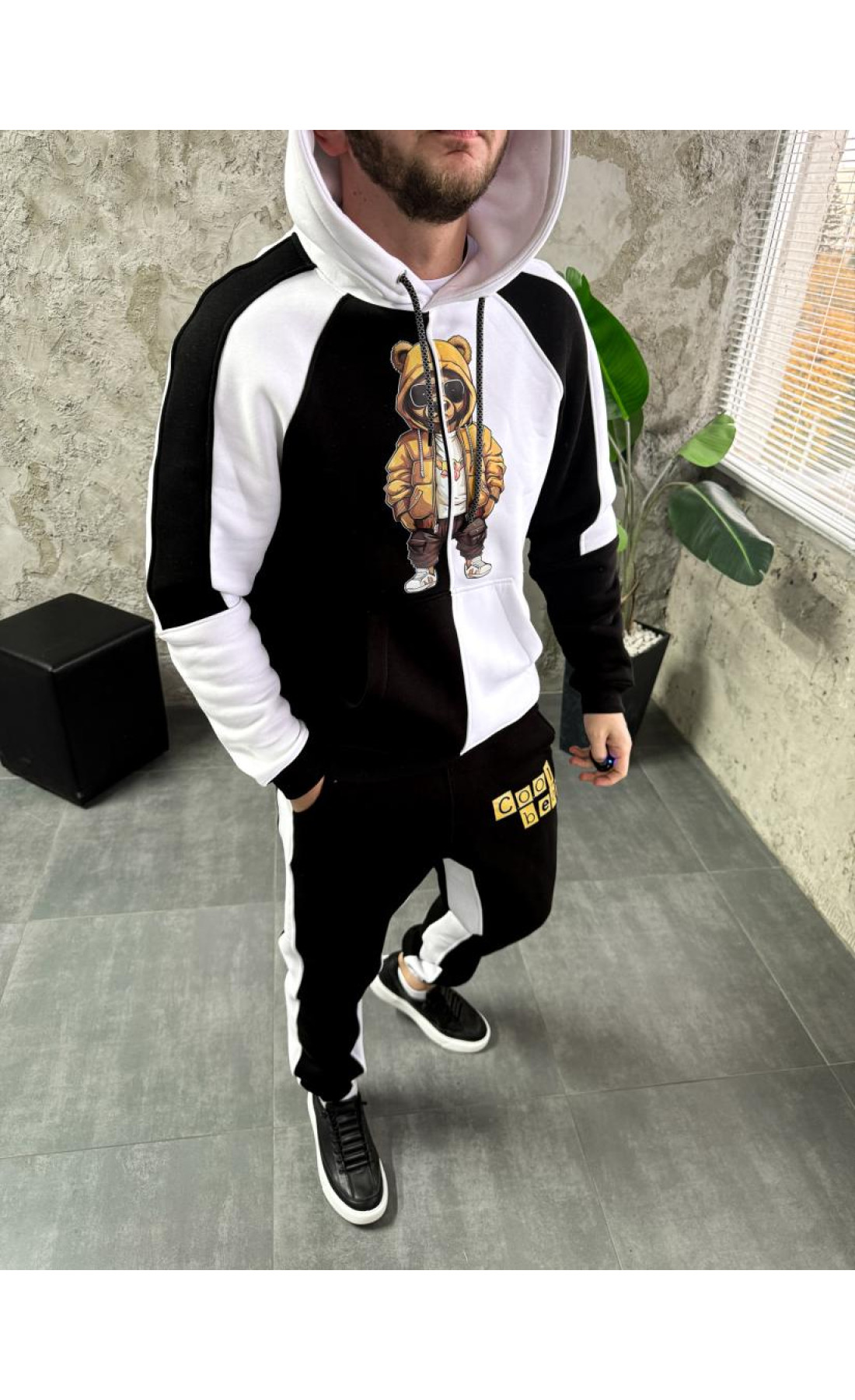 Спортивний костюм утеплений дтф ліс