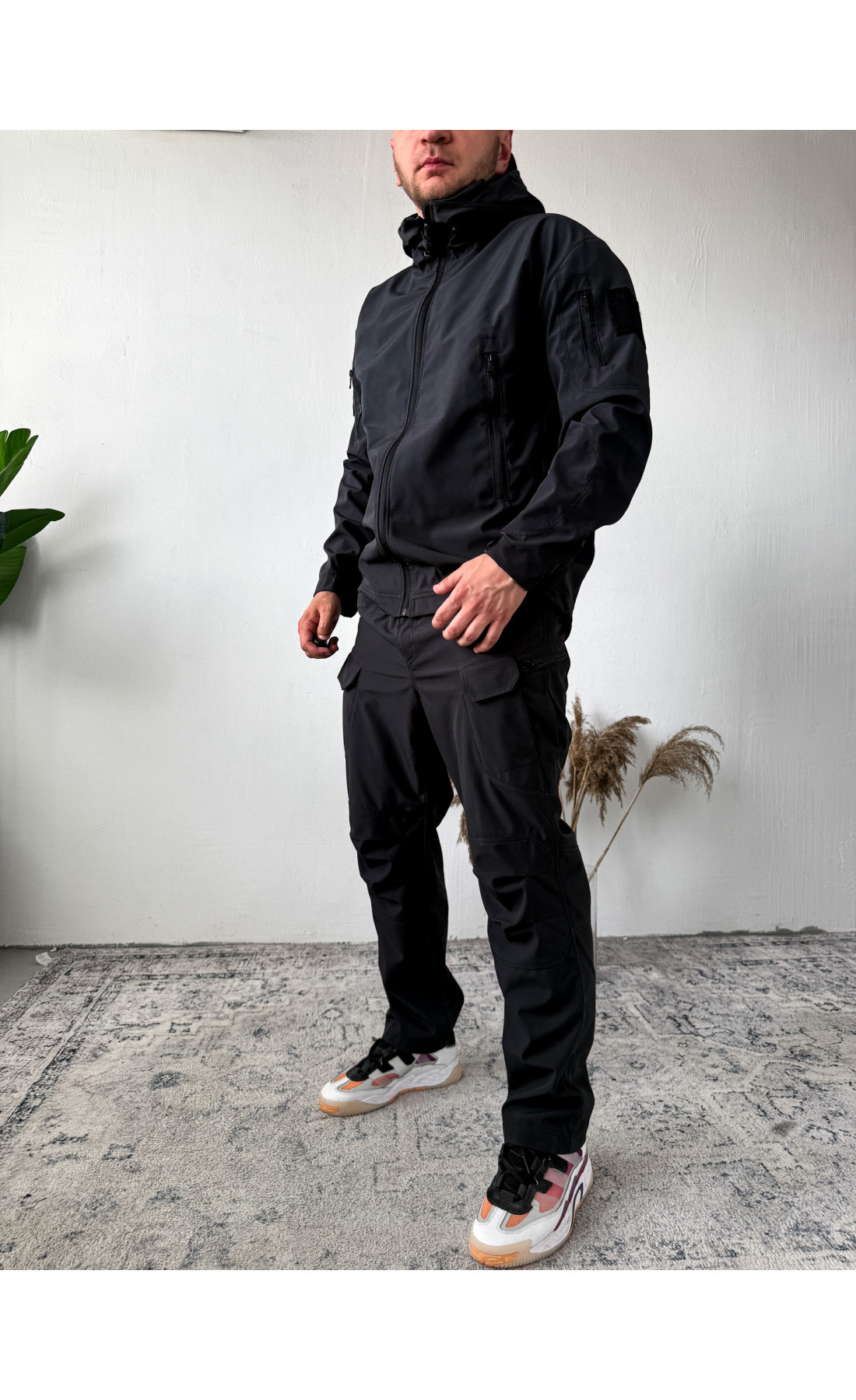 Софт шелл костюм чоловічий стильний не утеплений