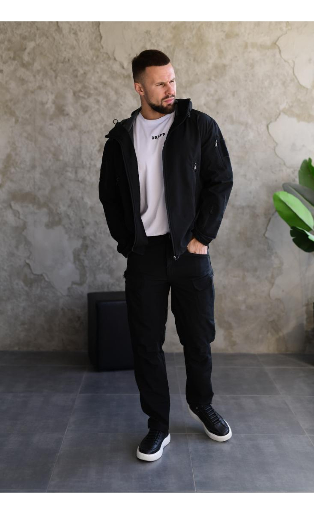 Софт шелл костюм чоловічий стильний не утеплений