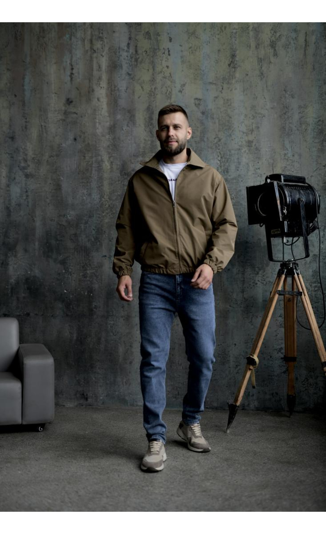 Куртка чоловіча демісезонна плащівка