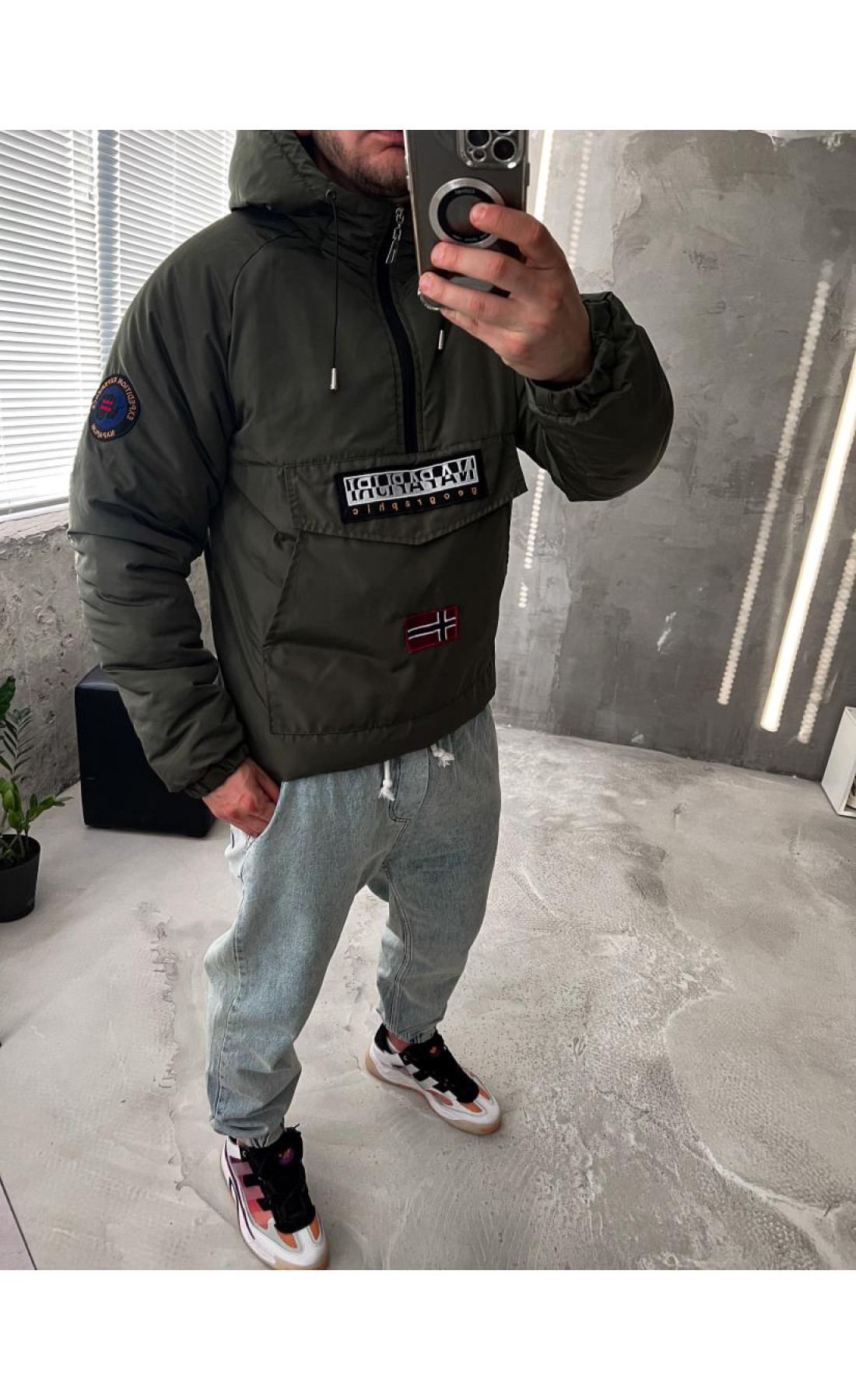 Утеплений анорак