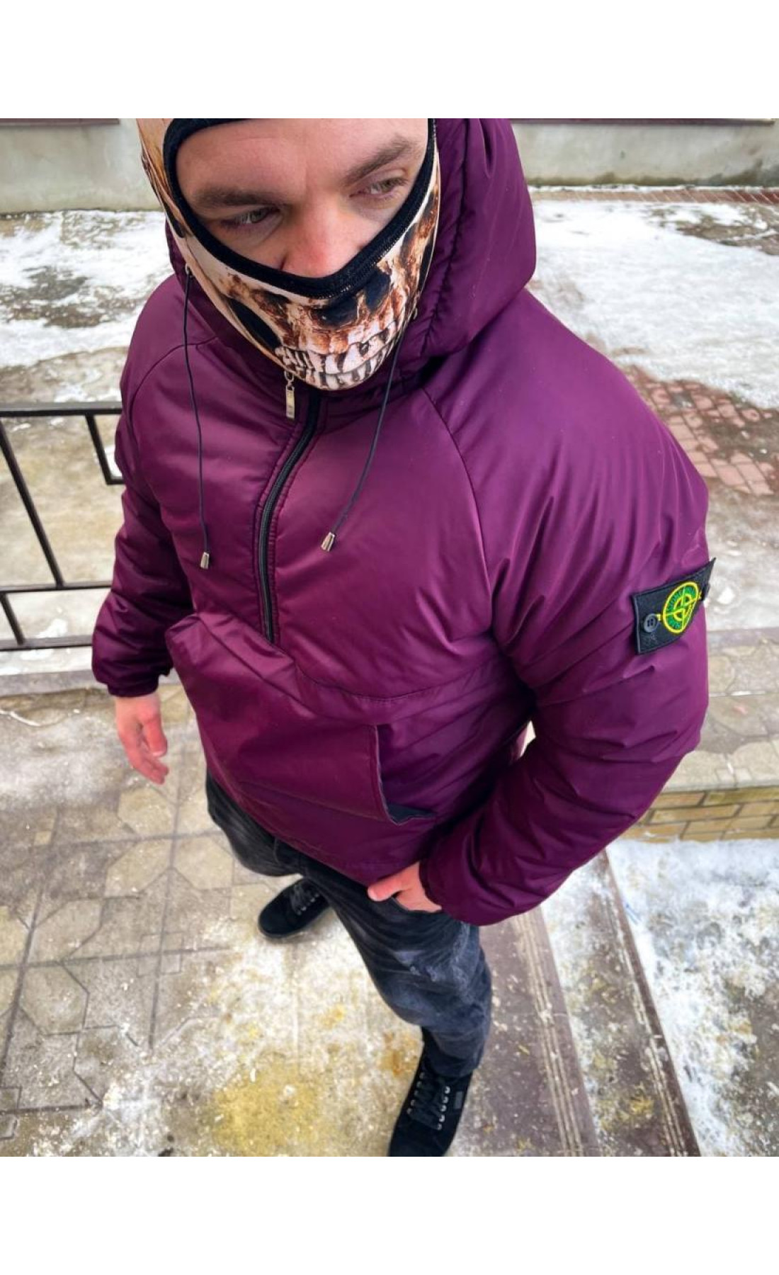 Утеплений анорак