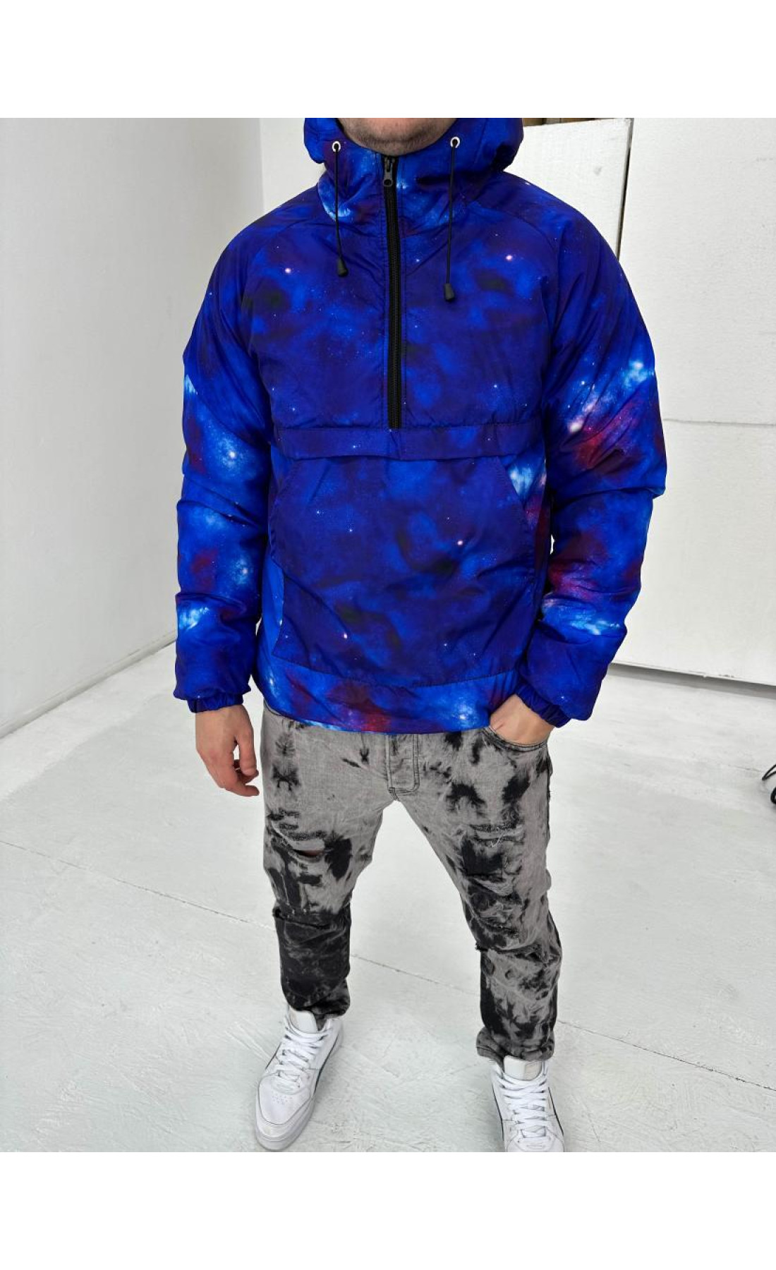 Теплий стильний чоловічий анорак