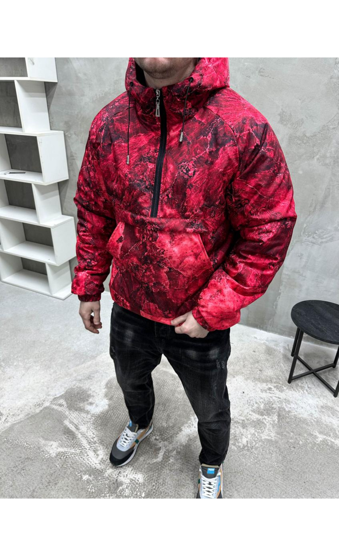 Чоловічий модний анорак