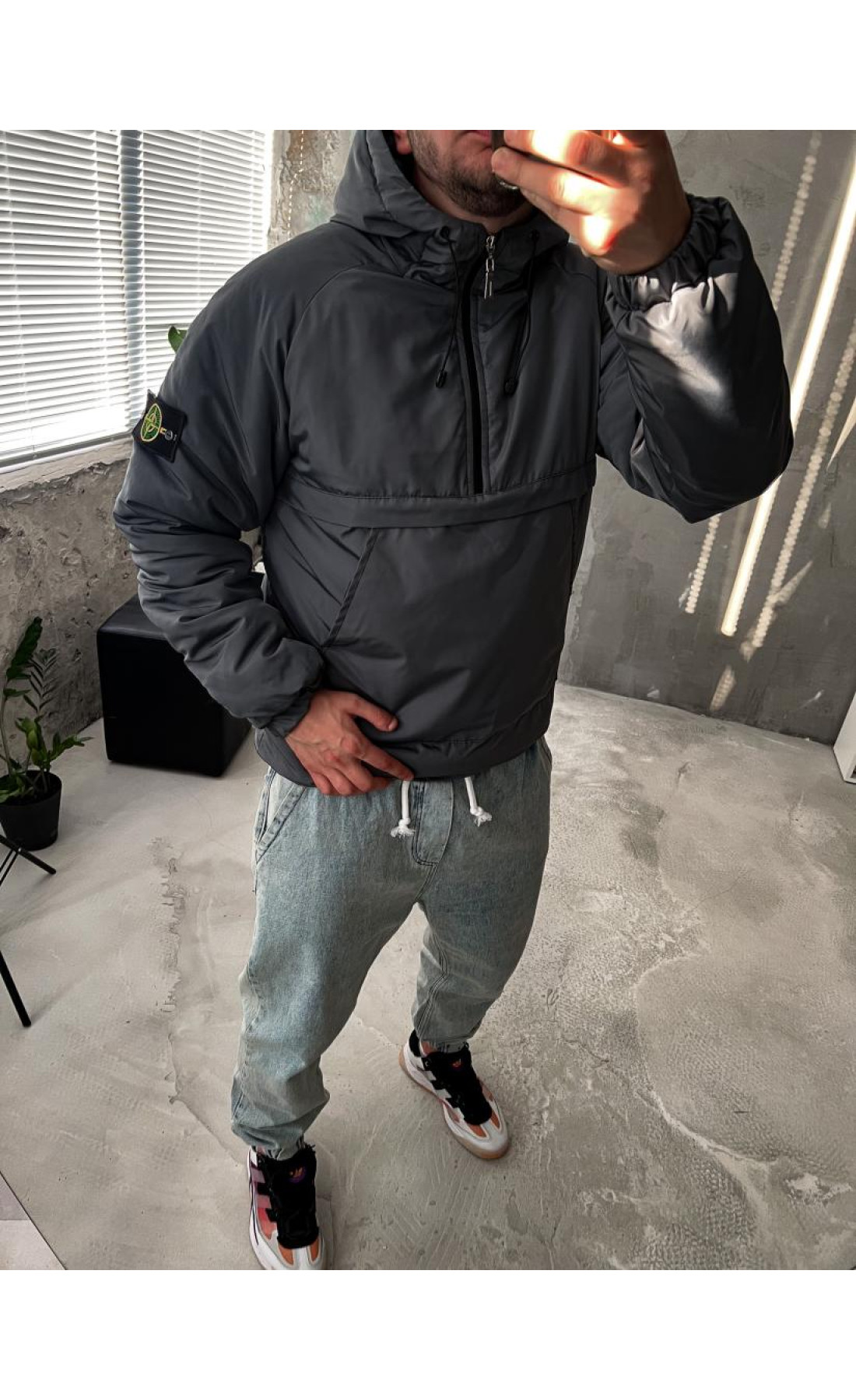 Утеплений анорак