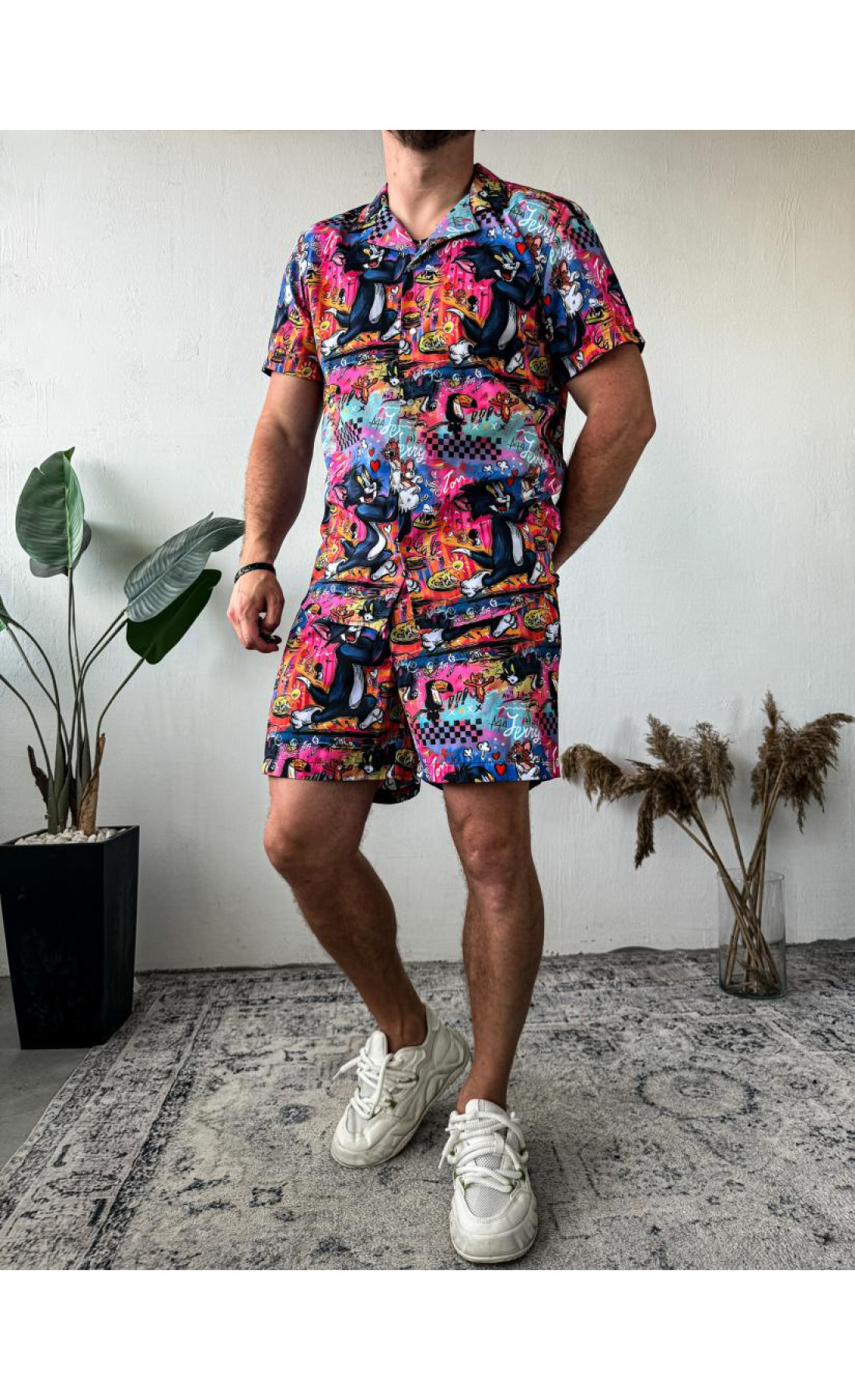 Пляжний костюм сорочка шорти літо пляж море