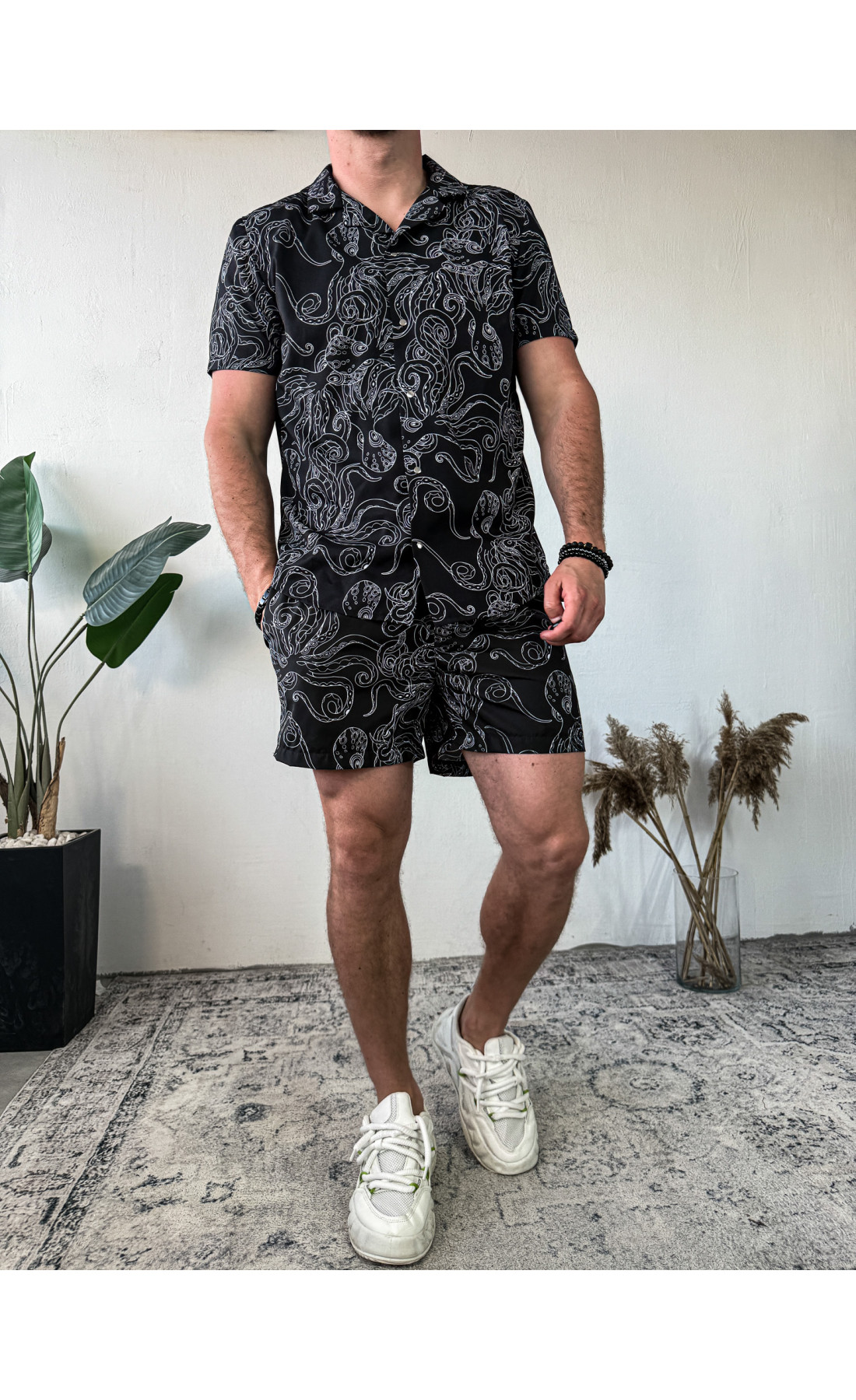 Пляжний костюм сорочка шорти літо пляж море