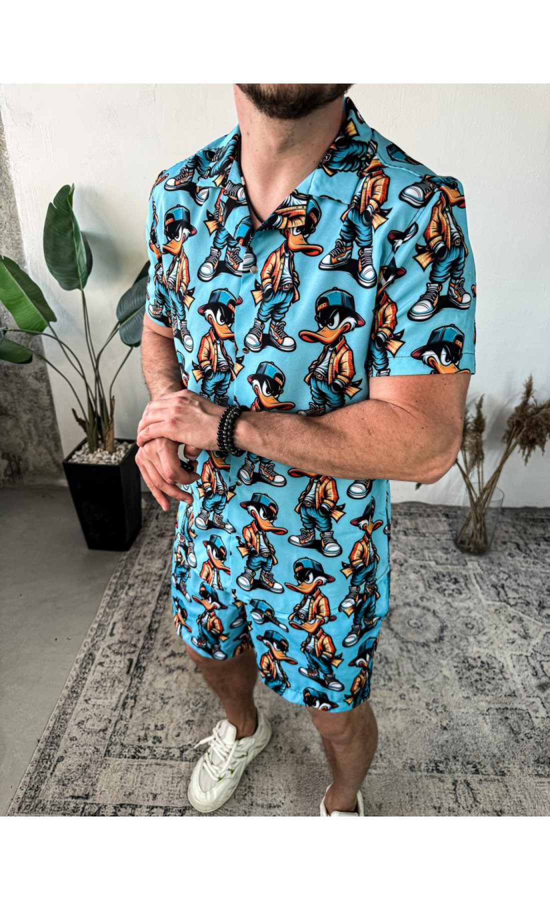 Пляжний костюм сорочка шорти літо пляж море