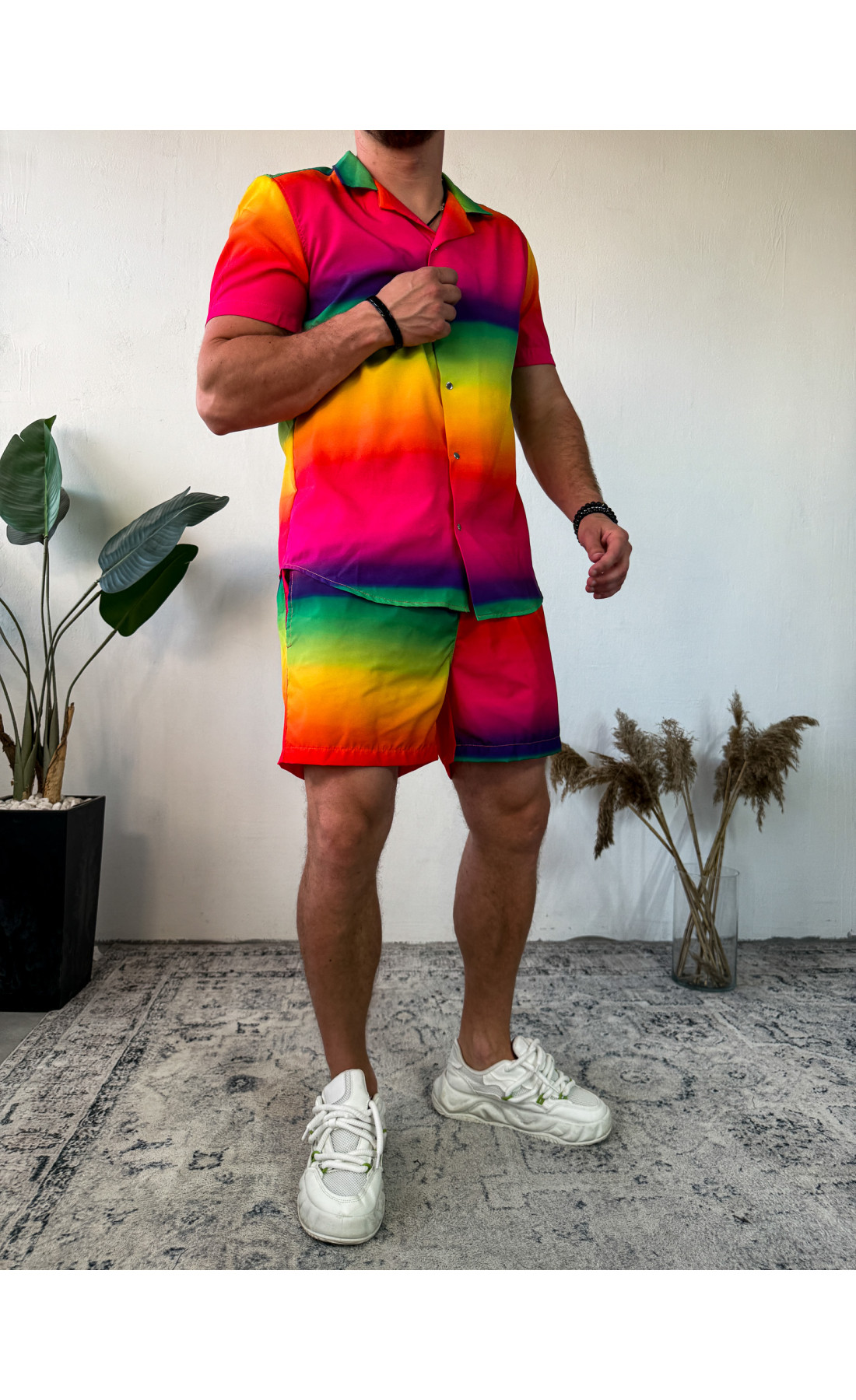 Пляжний костюм сорочка шорти літо пляж море