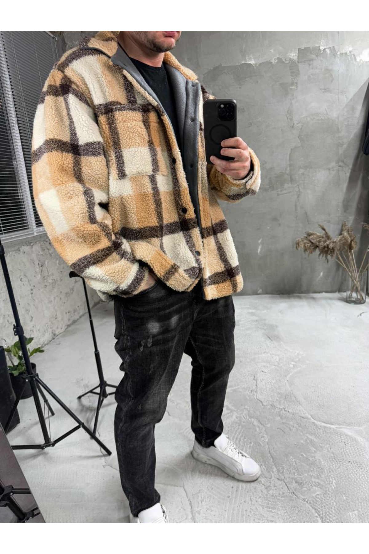 Сорочка утеплена зимова чоловіча на підкладці