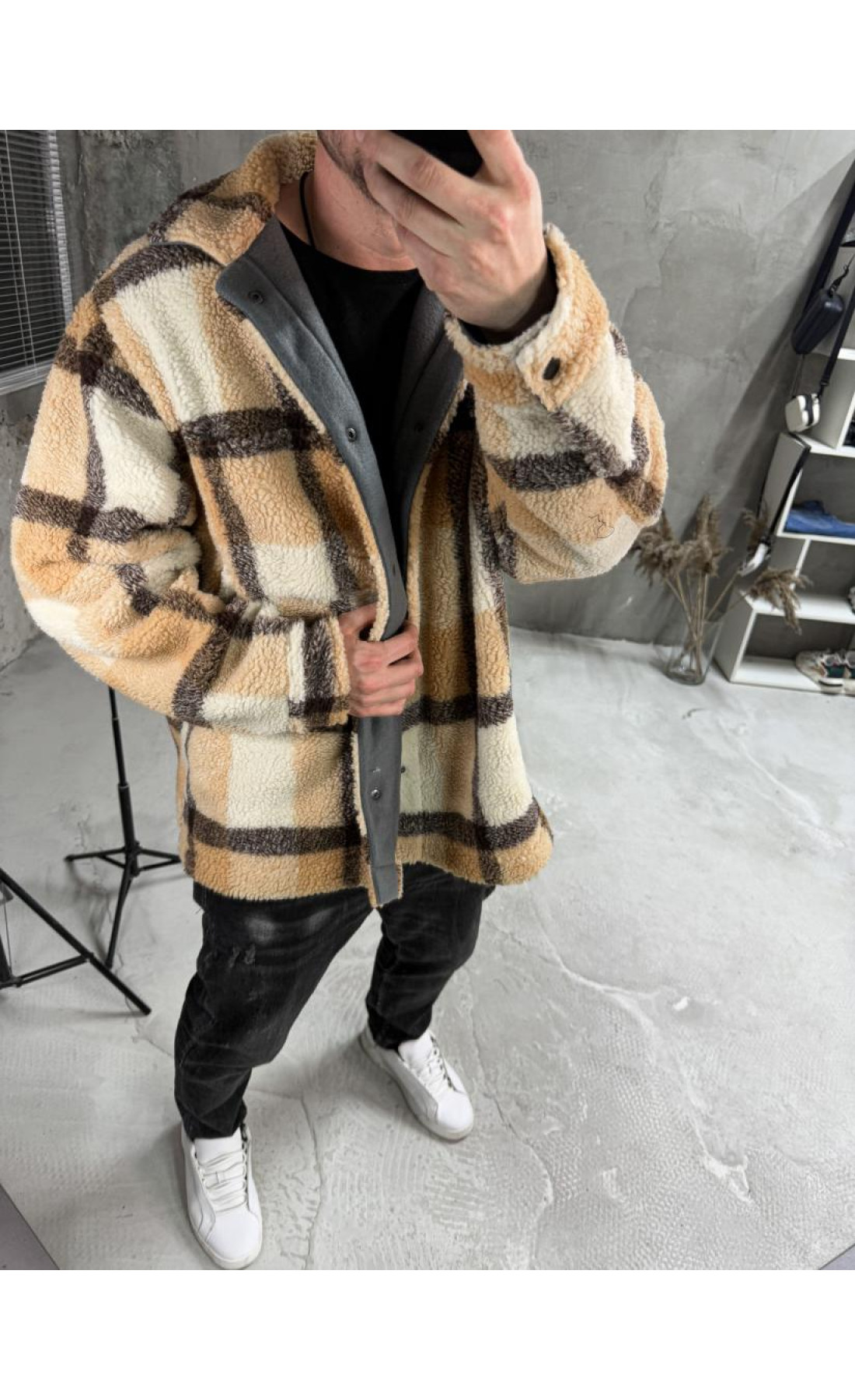 Сорочка утеплена зимова чоловіча на підкладці