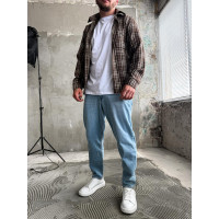 Сорочка гайкова чоловіча  в клітинку літо весна drapp