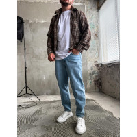 Сорочка гайкова чоловіча  в клітинку літо весна drapp