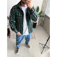 Сорочка байкова на кожен день тонка літо клітинка