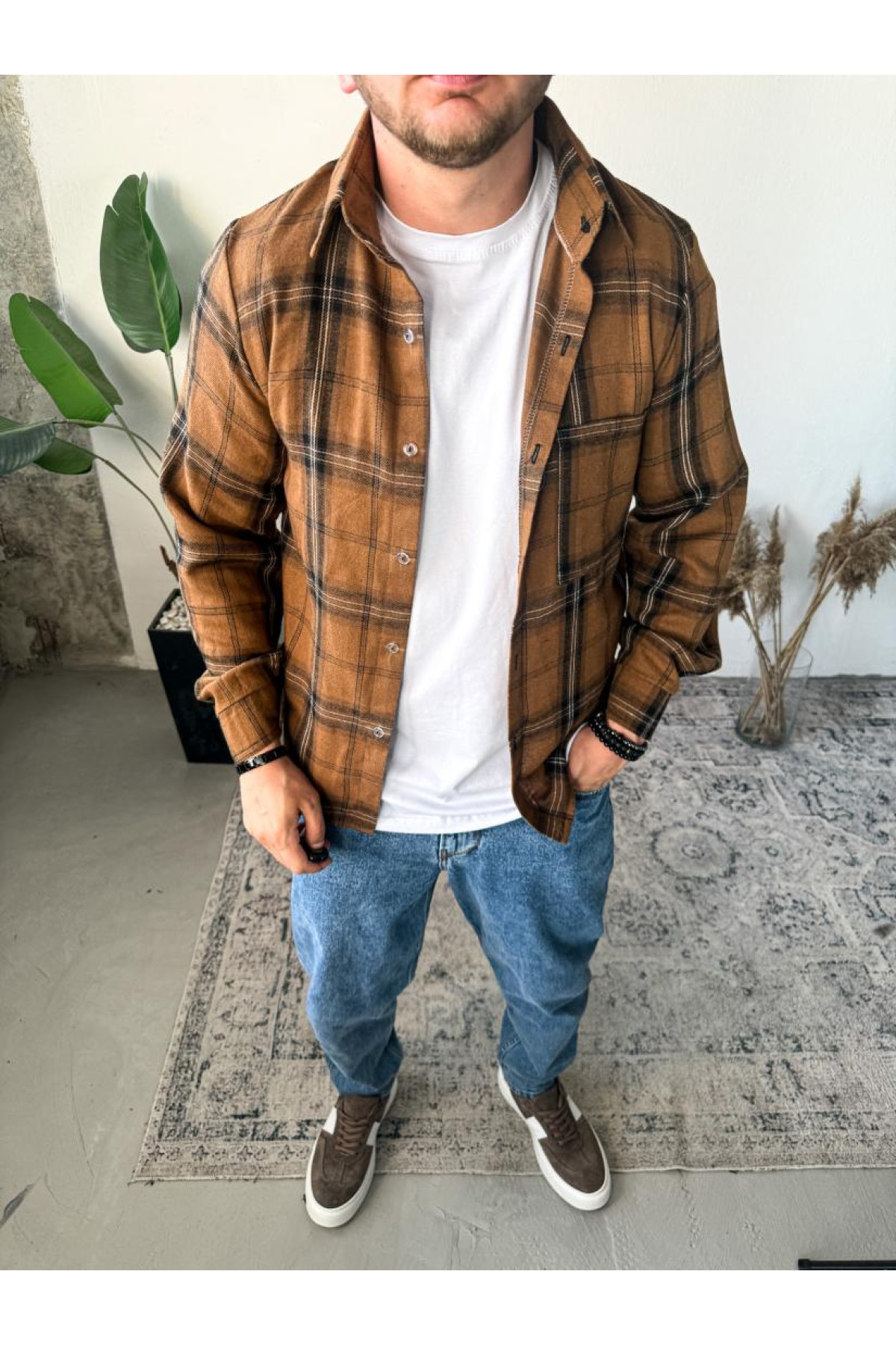 Сорочка байкова на кожен день тонка літо клітинка