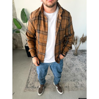 Сорочка байкова на кожен день тонка літо клітинка